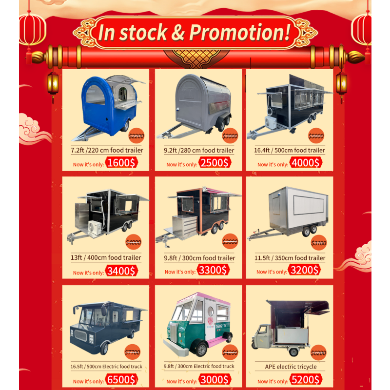 Food Tricycle Manufacturer - Electric Popsicle Freezer Bike