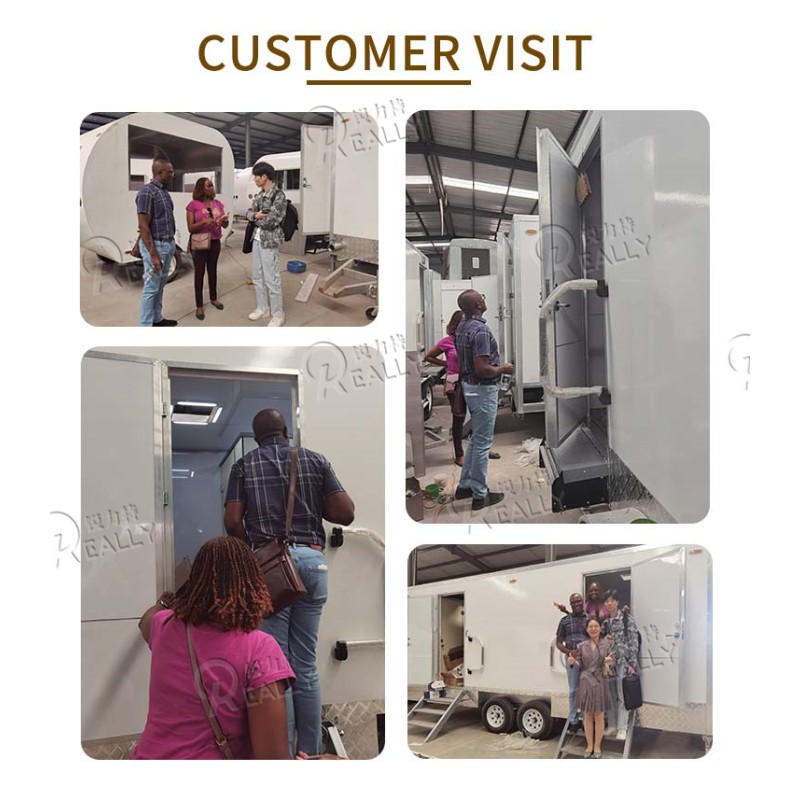 Restroom Trailer Manufacturer - Movible Luxury Bathroom