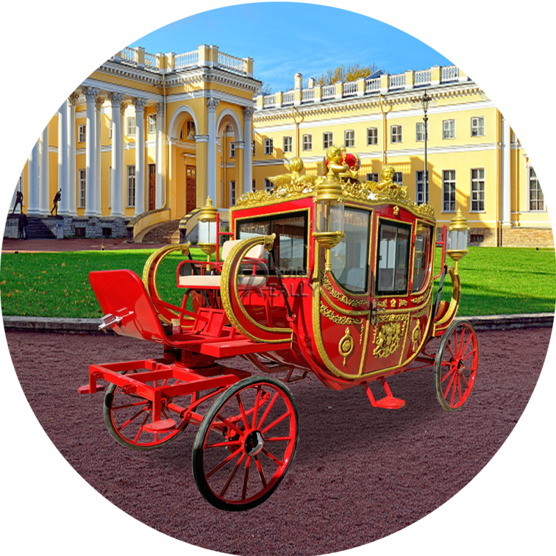 Wedding Carriage Factory - White Princess Cinderella