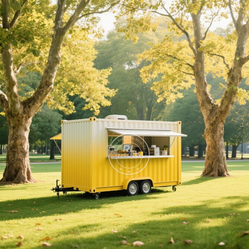 Container Shop Manufacturer - 20FT Restaurant Kiosk