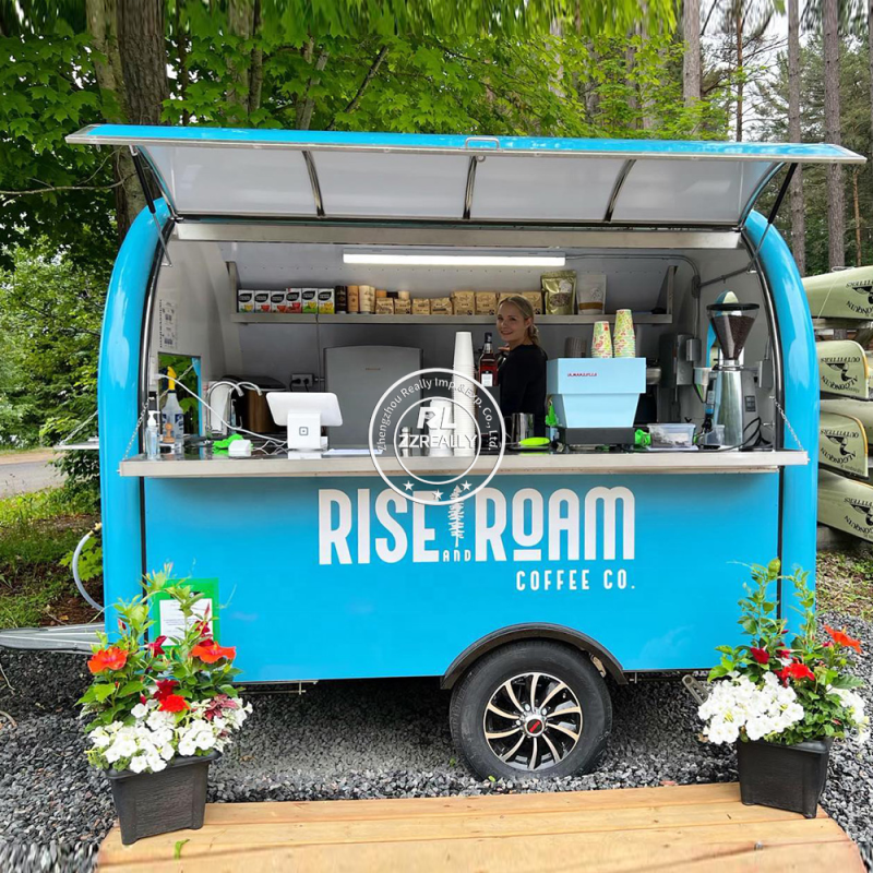 Food Truck Manufacturer - Mini Hot Dog Coffee Van