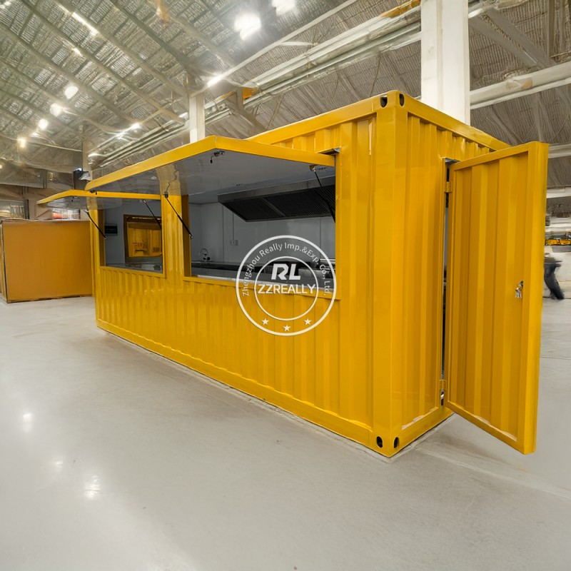 Container Cafe Factory - Steel Prefabricated Kiosk