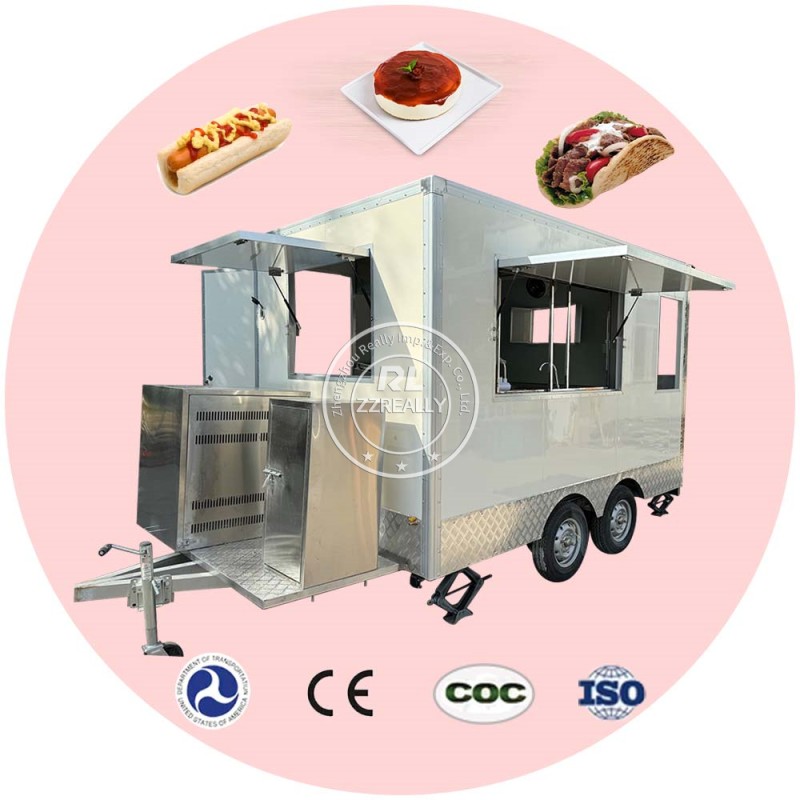 Food Cart Manufacturer - Mobile Pizza Hamburger Trailer