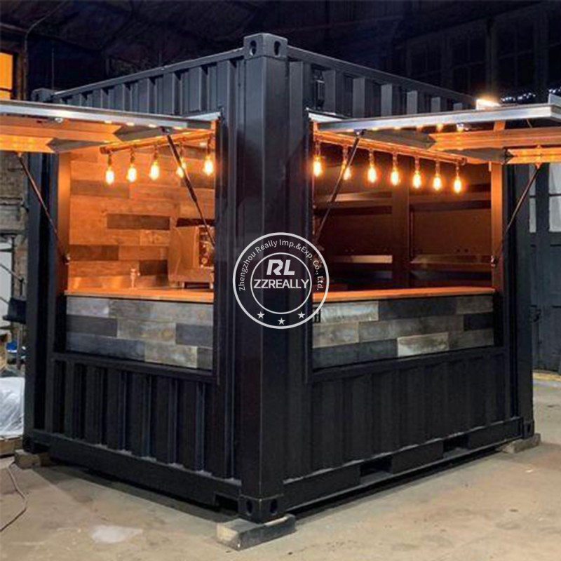 Prefab Home Manufacturer - 40ft Flat Pack Restaurant