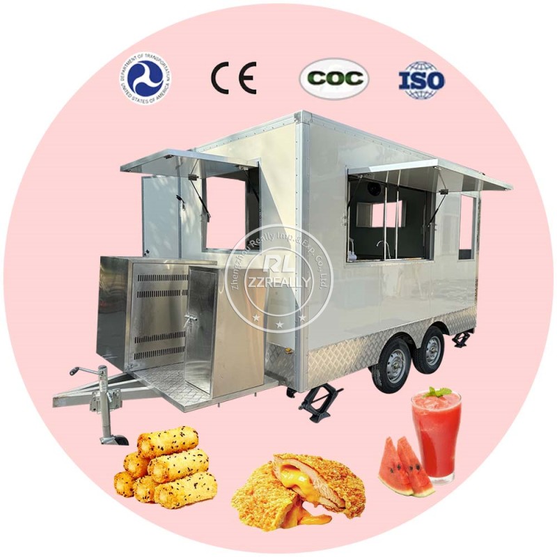 Food Cart Manufacturer - Mobile Pizza Hamburger Trailer