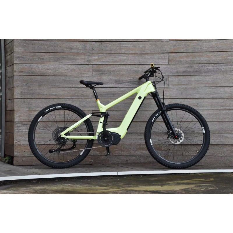 Ebike Factory - Carbon Fiber Full Suspension Frame