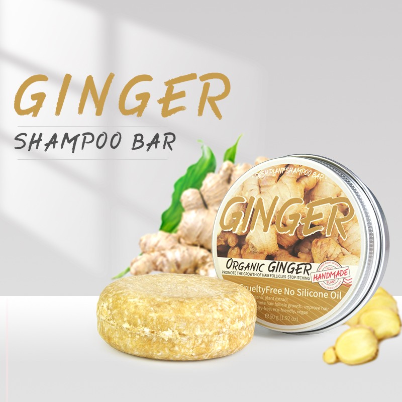 Soap Manufacturers Wholesale Private Label Organic Handmade Vegan Ginger Solid Conditioning Hair Bar Soap