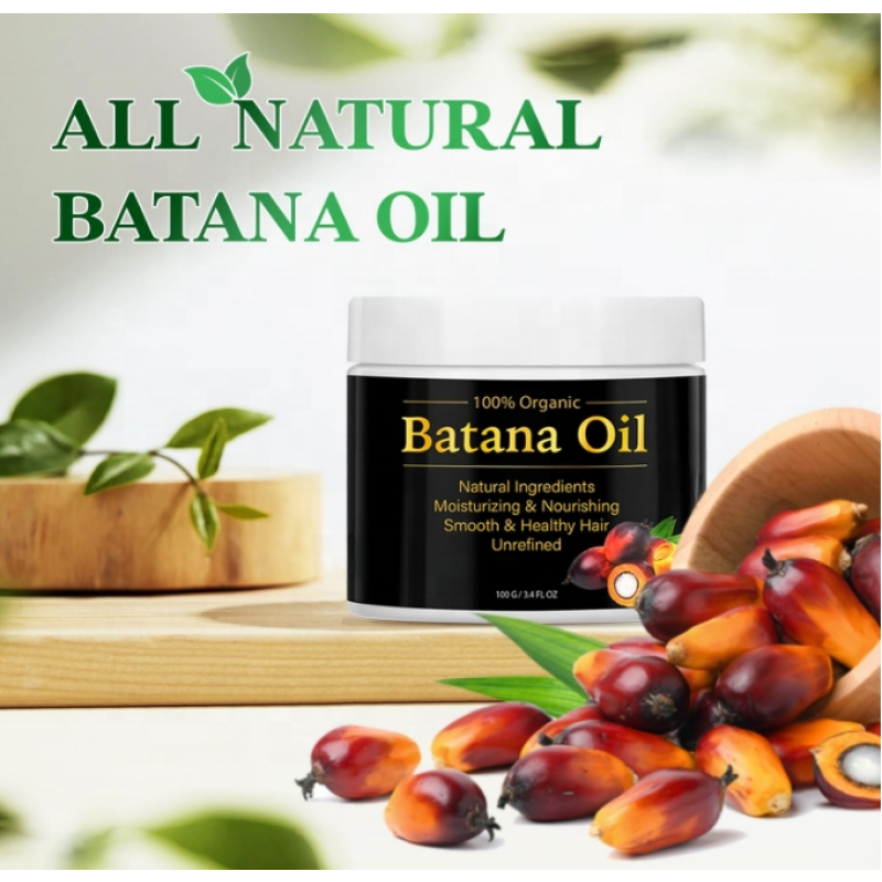 Private Label High Quality Hair Growth Products Butter Anti Hair Loss 100g 100% Natural Batana Hair Growth Oil for Black Women
