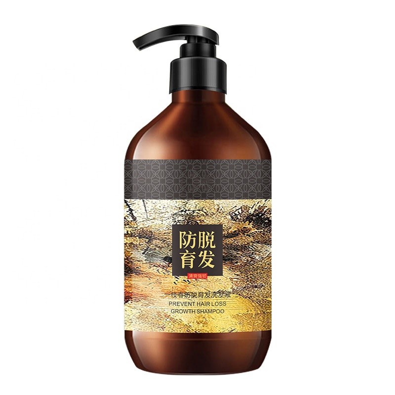 Hot Selling 300ml Ginger Essence Anti Hair Loss Shampoo for Women Hair Care