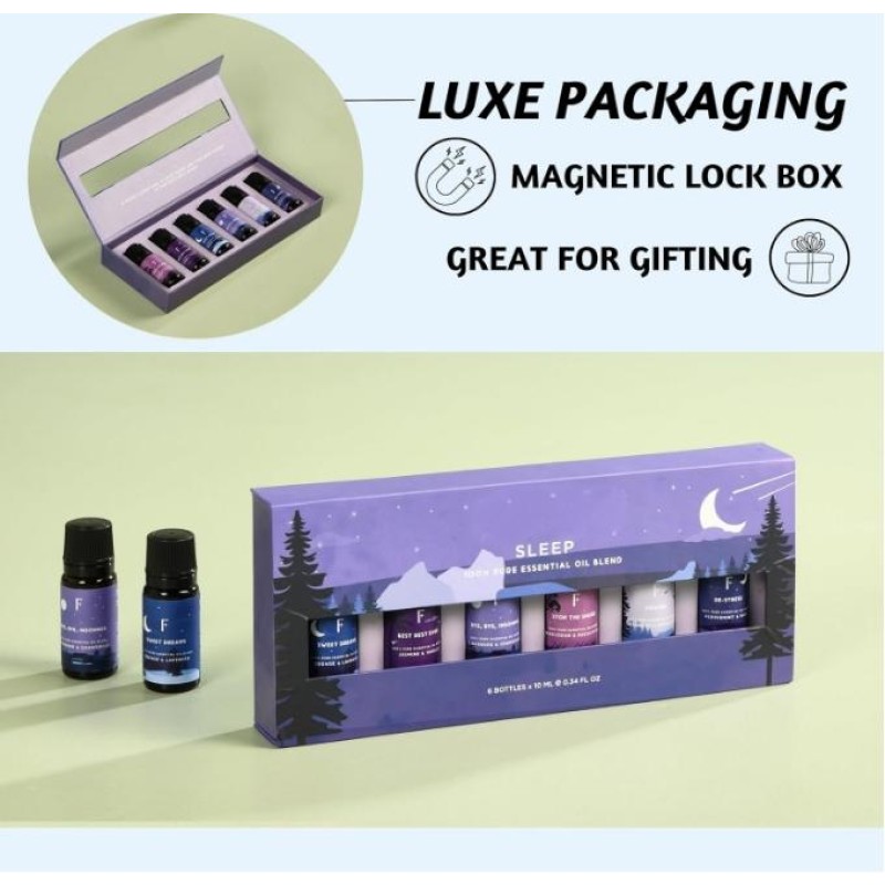 Customized Private Label 100% Natural Essential Oil Lavender Aromatherapy Essential Oils Gift Set