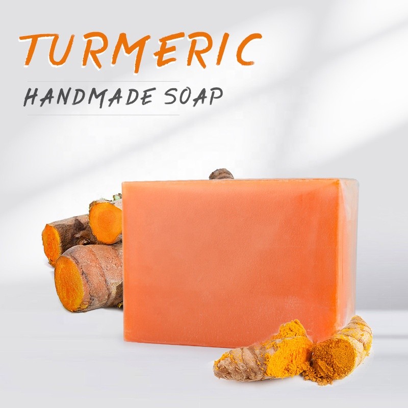 Cheap Factory Price Herbal Whitening Private Label Face Acne Treatment Turmeric Soap