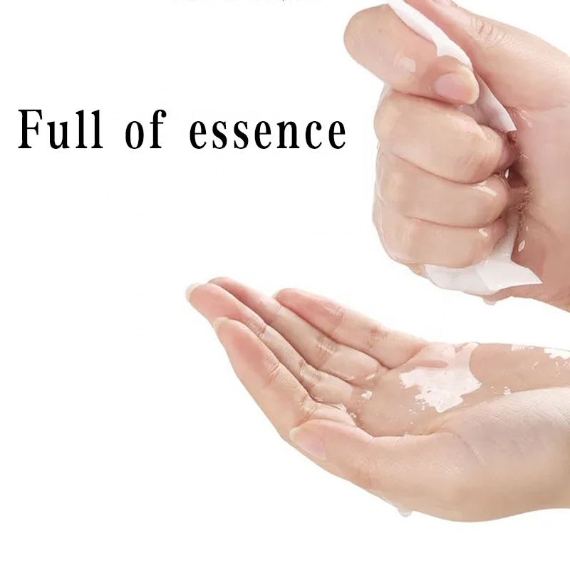 Wholesale Fruit Face Mask Skin Care Natural Organic Vitamin C Sheet Mask Green Tea Hyaluronic Acid Korean Facial Masks