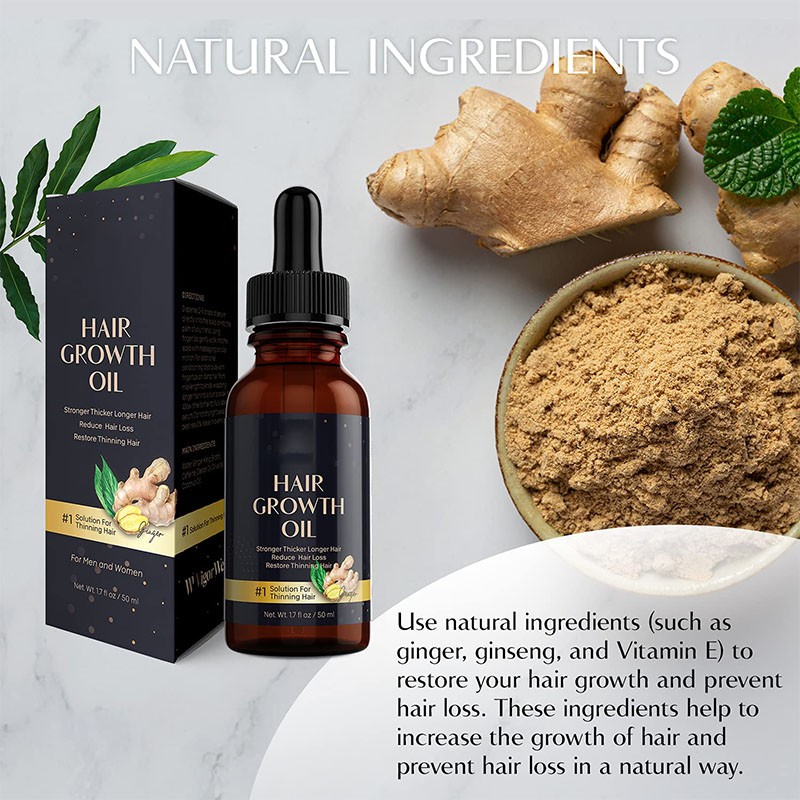 Fashion High End Female and Male Hair Growth Regrowth Oil Hair Grow Serum