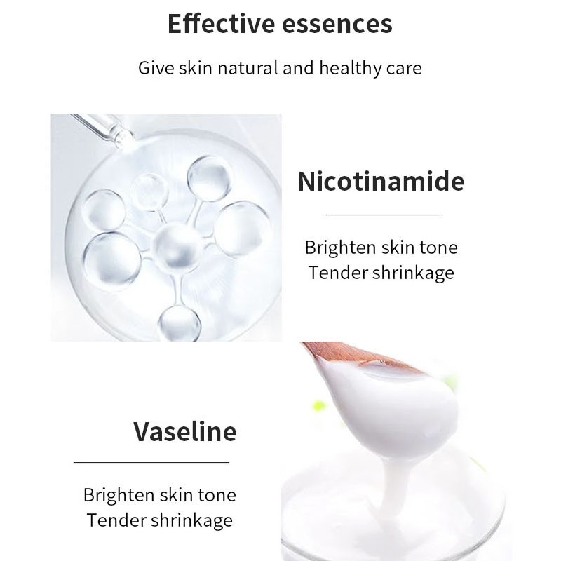 In Stock Wholesale 400ml Moisturizing Whitening Body Milk Vitamin E Nicotinamide Body Lotion