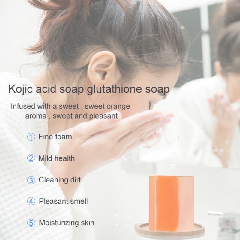 Hot Sale 100% Natural Gluta Cleaning Good Quality Private Label Kojic Acid Soap