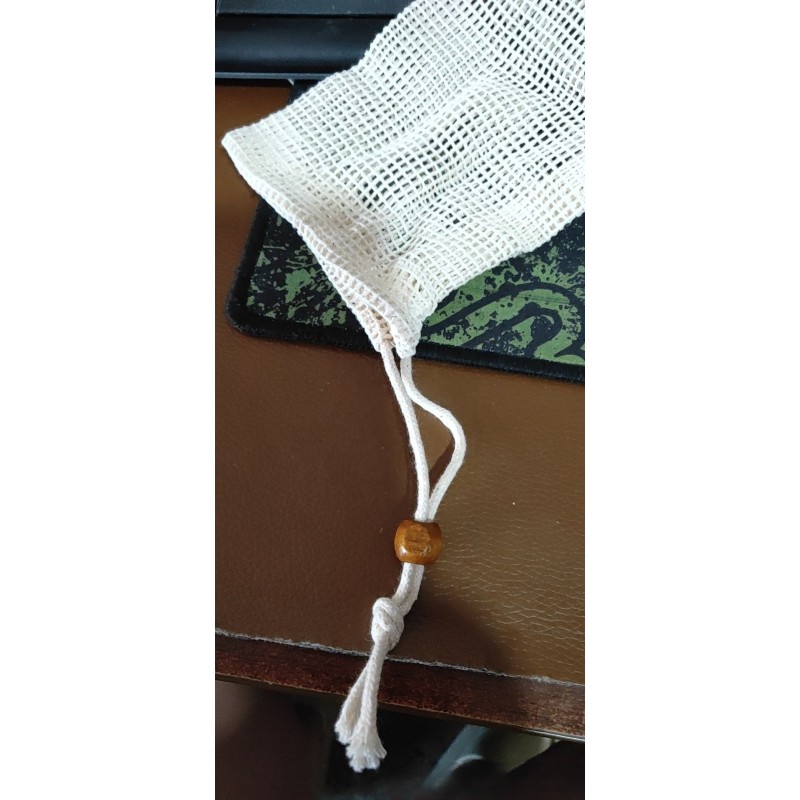 Customized Packaging Travel Exfoliation 100% Natural Organic Sisal Soap Bag for Scrub Body