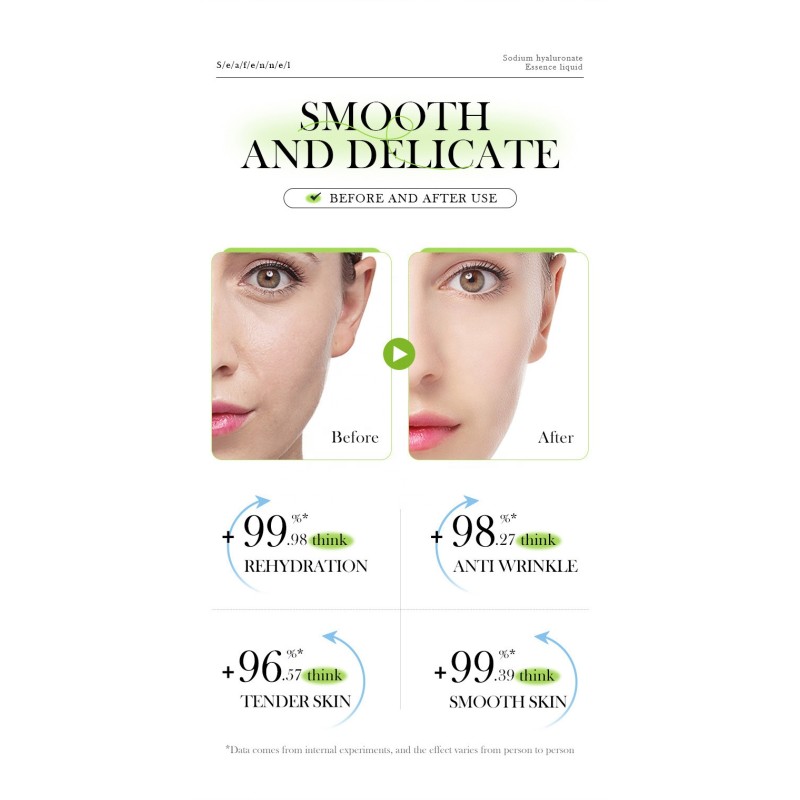 Best Selling Face Serum Anti Wrinkle Soft and White Skin Moisturizing Hyaluronic Acid Serum