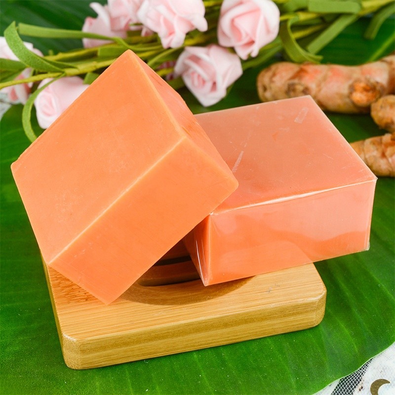 Cheap Factory Price Herbal Whitening Private Label Face Acne Treatment Turmeric Soap