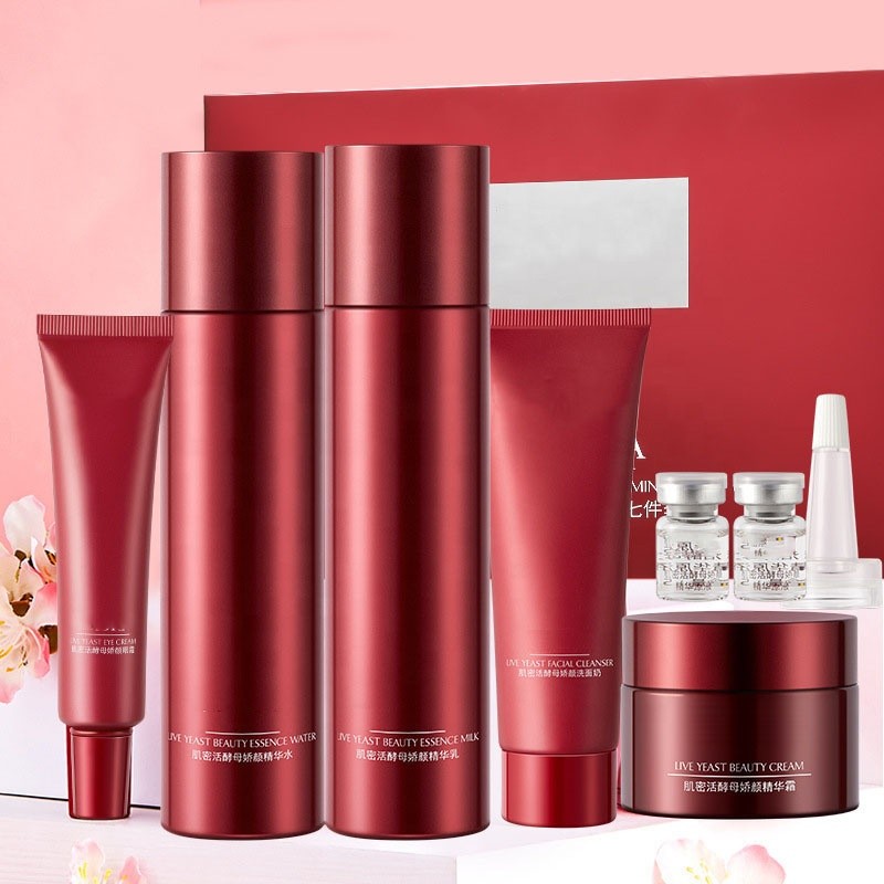 Top Sale OEM ODM Organic Anti-Aging Yeast Skin Care Set (new) for Beauty Care