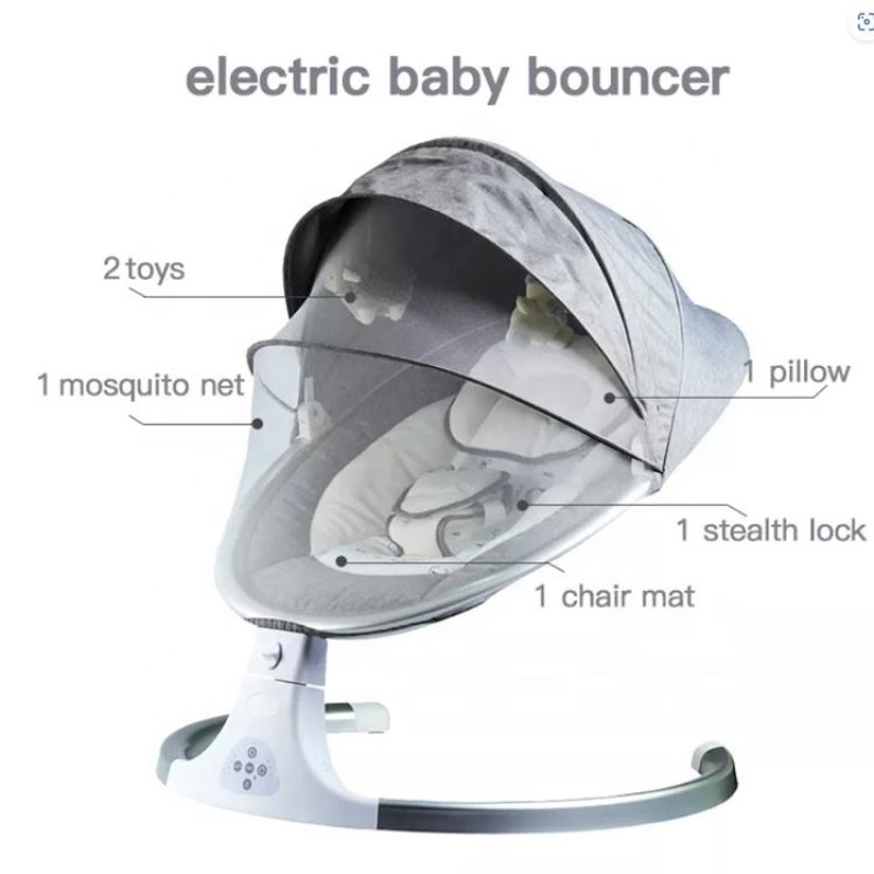 Electric Baby Swing Supplier - OEM Custom Bluetooth Enabled
