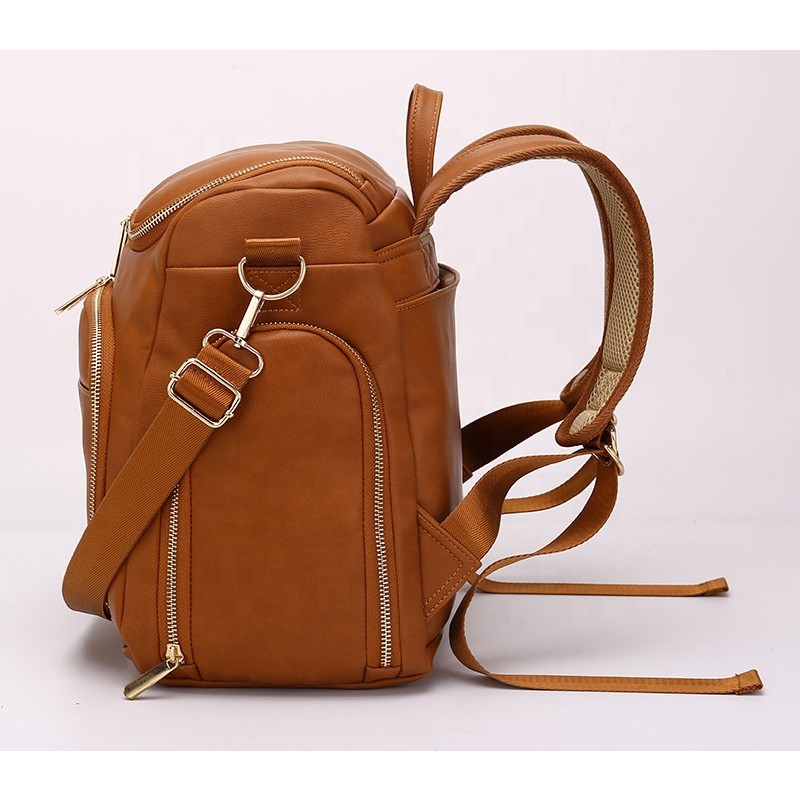 PU Diaper Backpack Factory - OEM Custom Fashionable Design