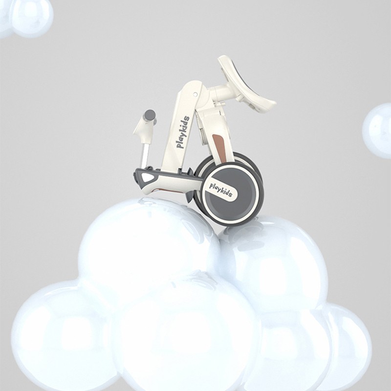 Kids Tricycle Factory - 4-in-1 Light Weight Foldable