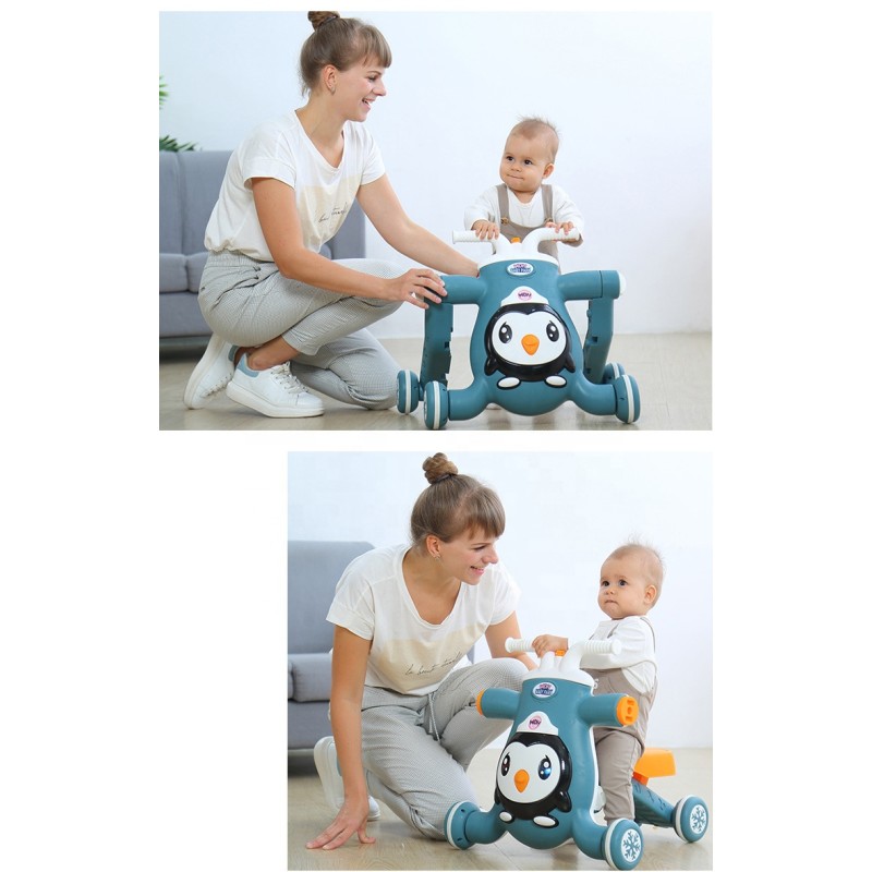 Baby Walker Factory - 3-in-1 Anti Rollover 4 Wheels
