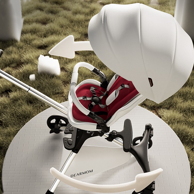 Baby Stroller Factory - 4-Wheel Foldable High View