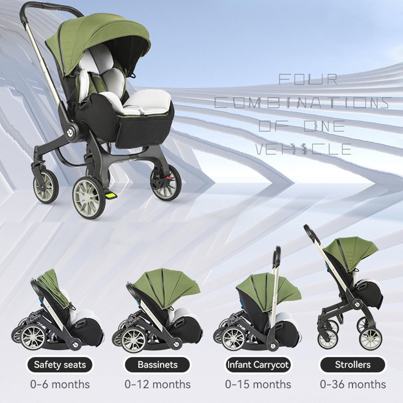 Baby Stroller Factory - 4-in-1 Foldable Multi-Function