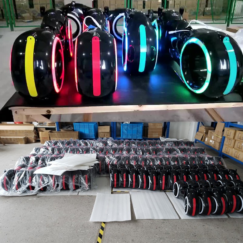 Electric Scooter Manufacturer - 8 Flash 2 LED Light Plastic