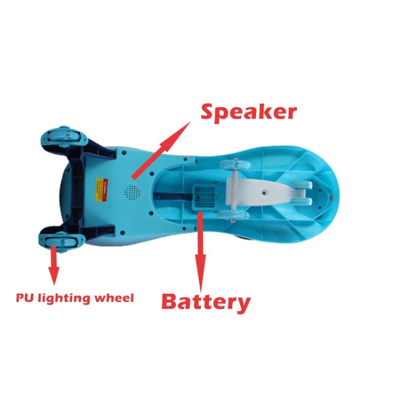 Ride-on Car Manufacturer - 3-Wheel LED Headlights Wiggle