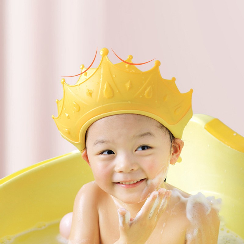 Bath Cap Factory - Adjustable Silicone Hair Wash Protection