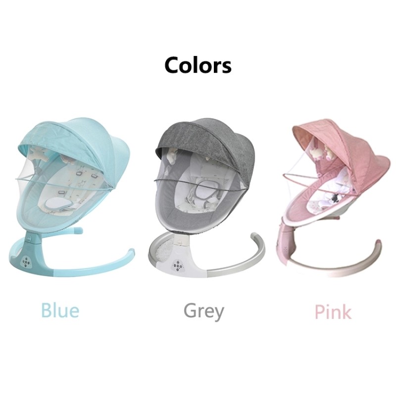 Baby Bouncer Factory - Modern 2-in-1 Metal Swing Chair