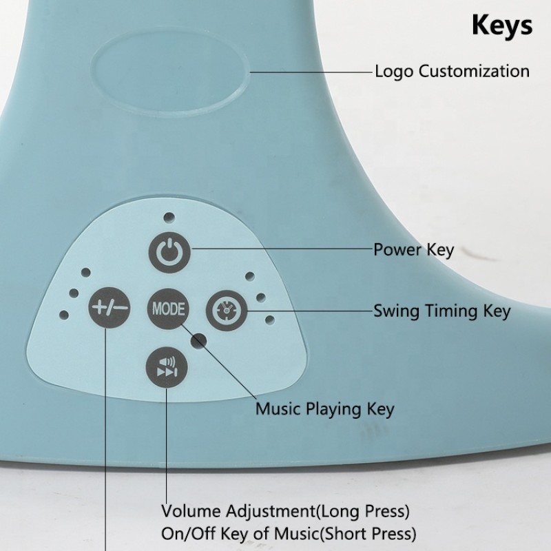 Baby Crib Factory - Electric Cradle Swing Remote Control