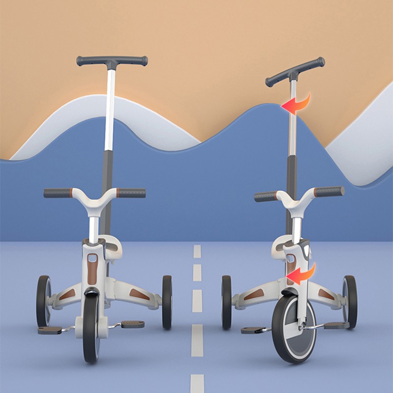 Kids Tricycle Factory - 4-in-1 Light Weight Foldable