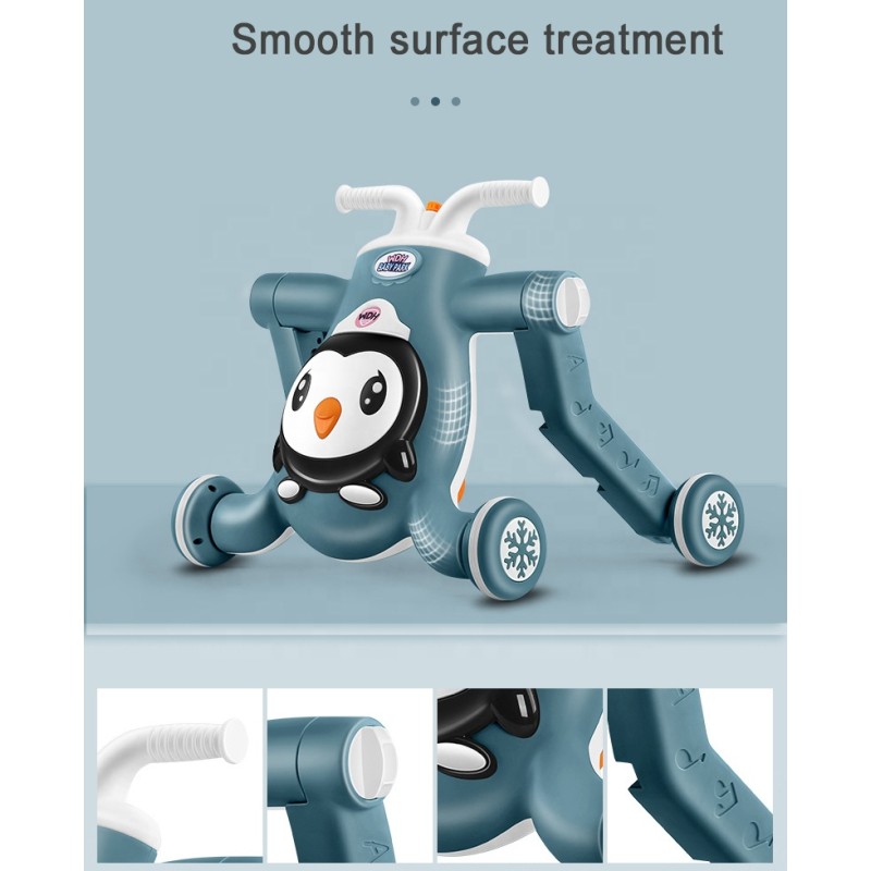 Baby Walker Factory - 3-in-1 Anti Rollover 4 Wheels