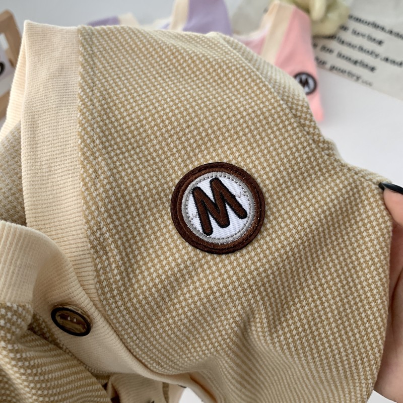 Infant Knitwear Manufacturer - Soft Polyester V-Neck Cardigan