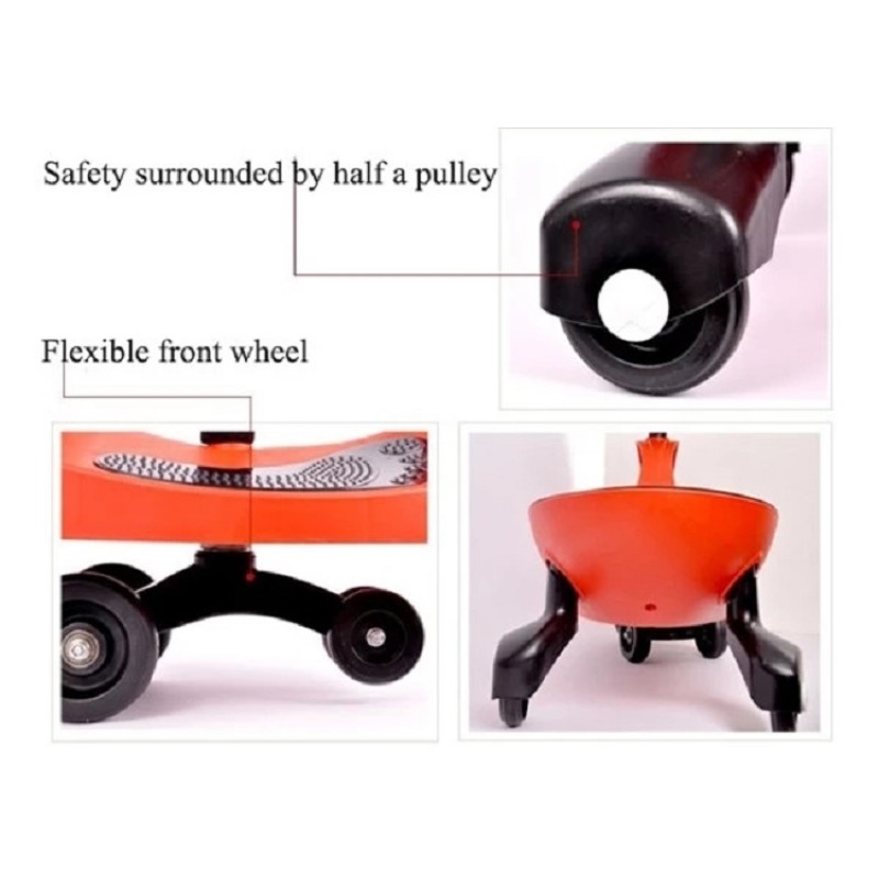 Ride-on Car Manufacturer - 3-Wheel LED Headlights Wiggle