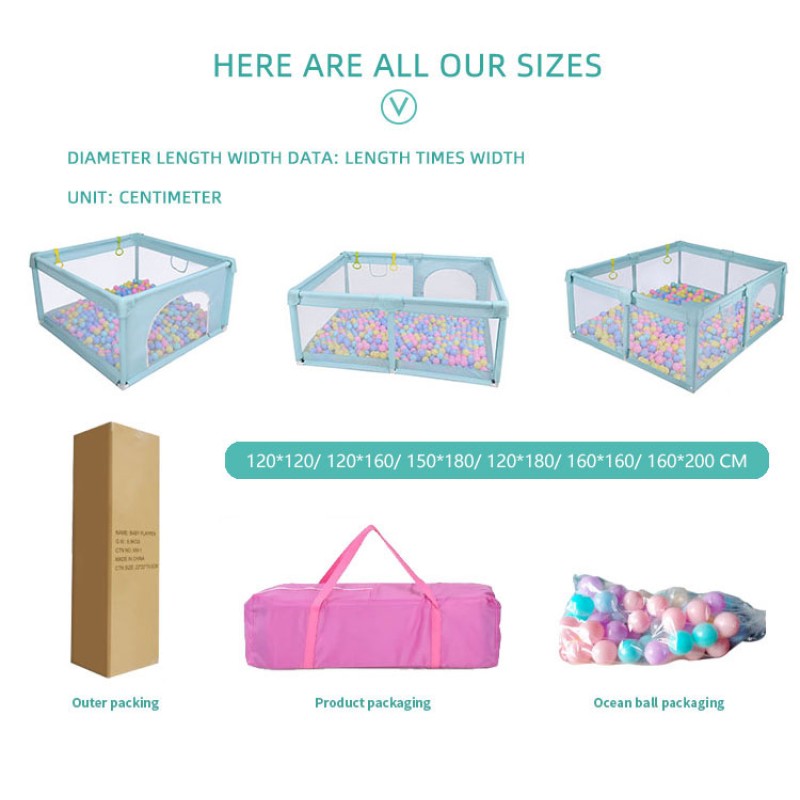 Playpen Factory - Large Foldable Baby Activity Center