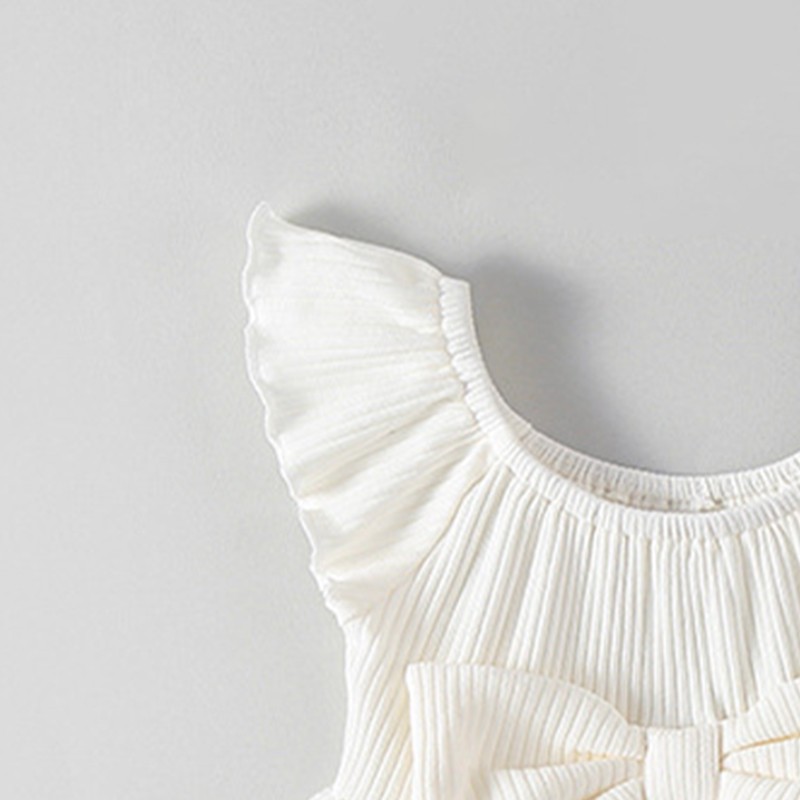 Wedding Dress Factory - Fashionable Puffy Laced Bow