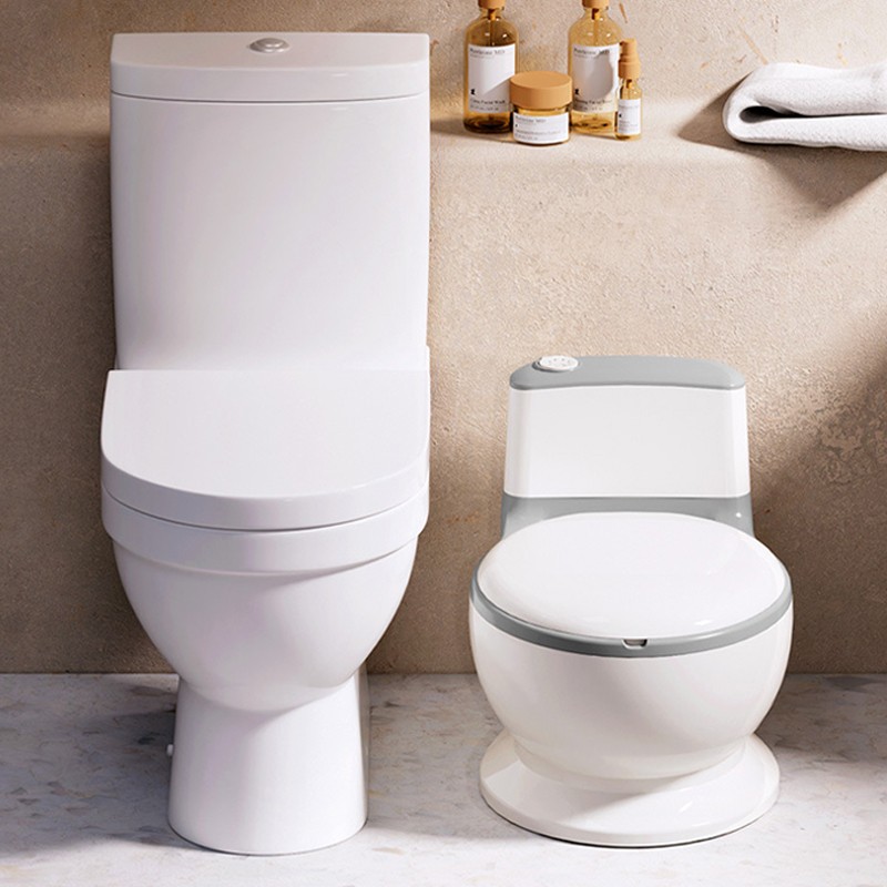 Baby Toilet Factory - Cartoon Simulated Flushing PU Cushion