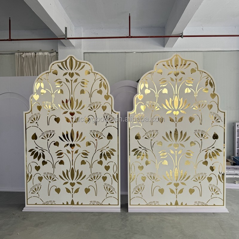 Acrylic Backdrop Manufacturer - Craved Panel Stage Background