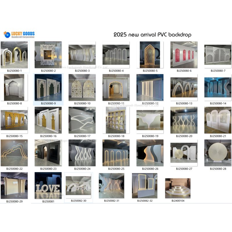 Welding Panel Backdrop Factory - PVC Square Arch Door