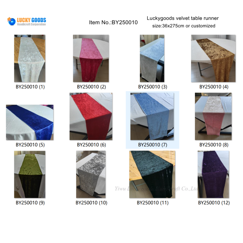 Velvet Table Cover Factory - Soft Wedding Linens