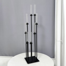Iron Candle Holder Manufacturer - Electroplated Wedding Decor