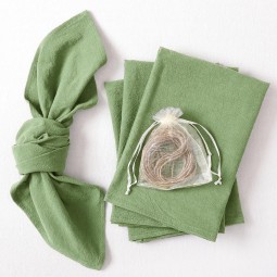 Polyester Napkin Manufacturer - Solid Color Hotel Tableware