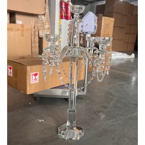 Glass Candlestick Factory - Crystal Wedding Candelabra