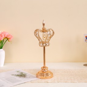 Metal Candle Holder Manufacturer - Golden Crown Candlestick