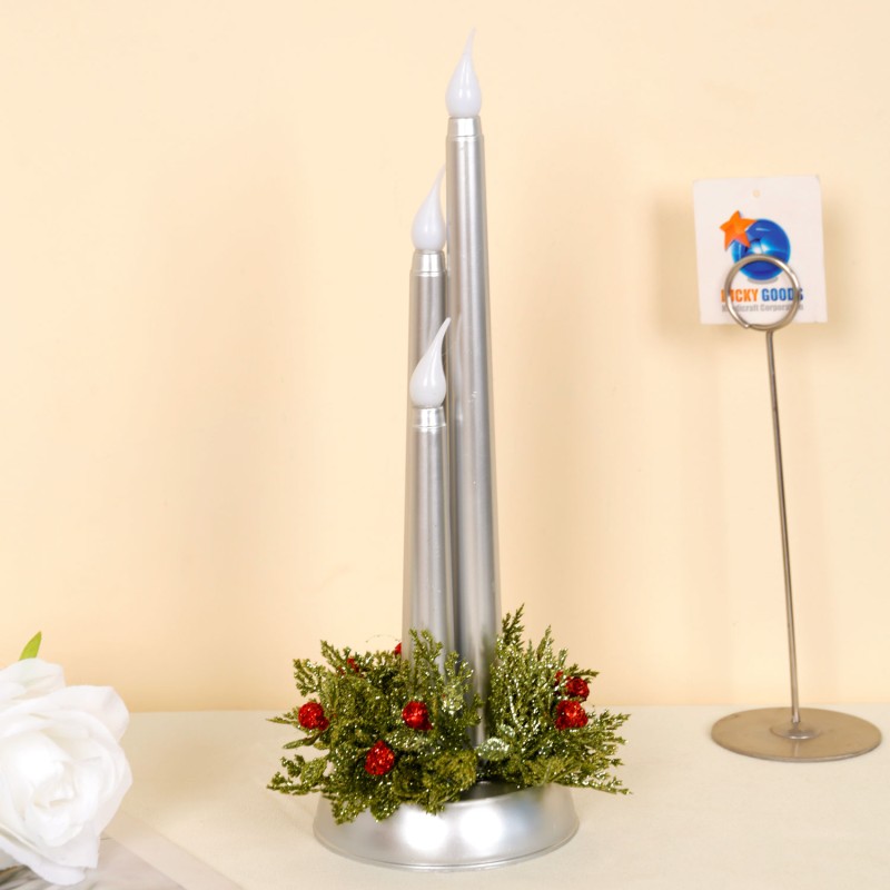 Wooden Candle Holder Factory - Christmas Wedding Centerpiece