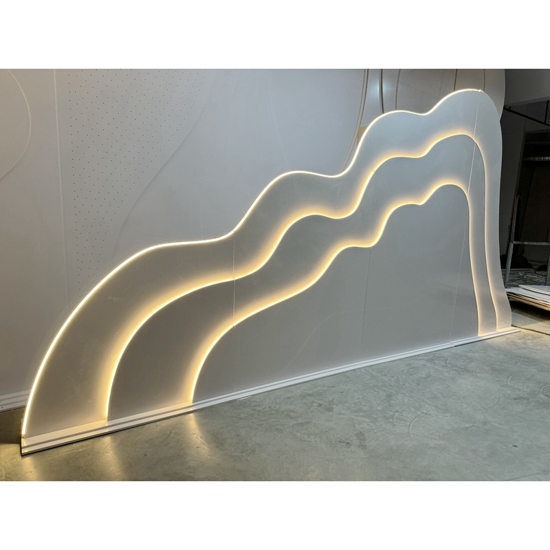 Welding Stage Backdrop Factory - LED PVC Panel Decor